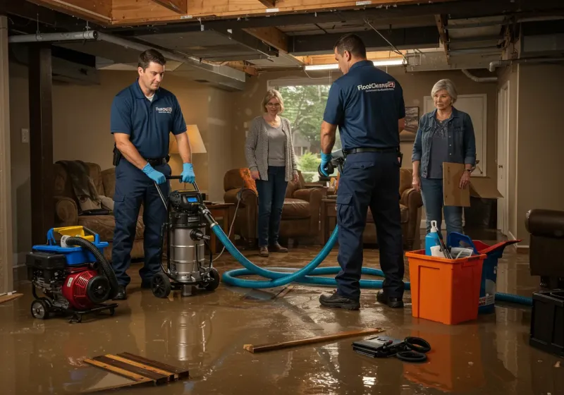 Basement Water Extraction and Removal Techniques process in Denton, MD