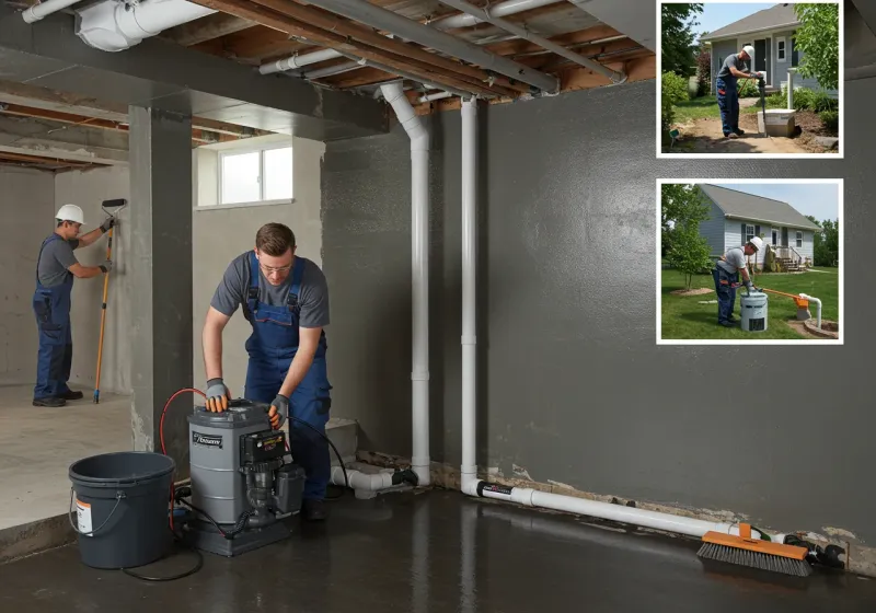 Basement Waterproofing and Flood Prevention process in Denton, MD